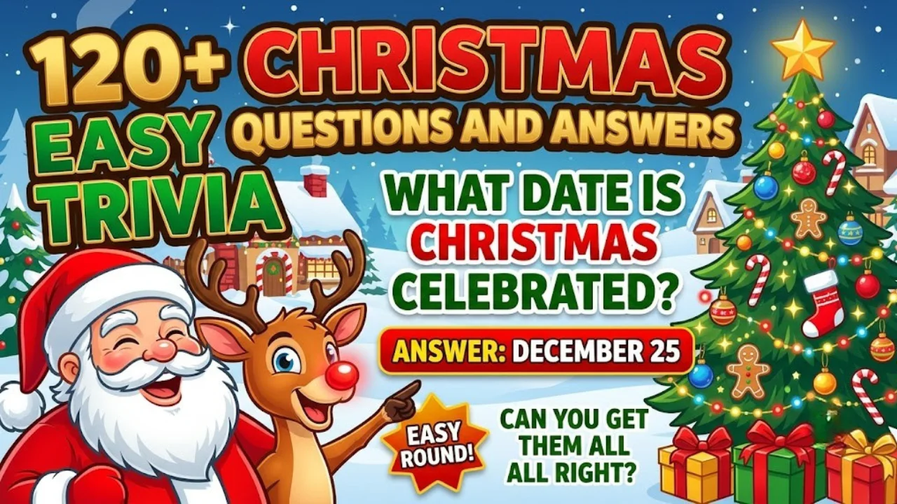 120+ Christmas Trivia Questions and Answers for the Ultimate Holiday Quiz120+ Christmas Trivia Questions and Answers for the Ultimate Holiday Quiz