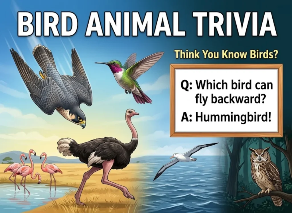 Bird Animal Trivia Questions and Answers