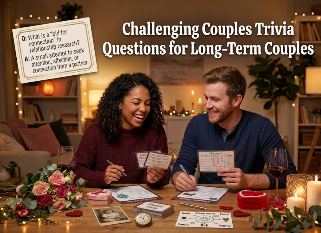 Challenging Couples Trivia Questions for Long-Term Couples
