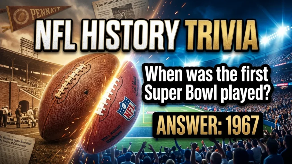 Easy NFL Trivia Questions and Answers