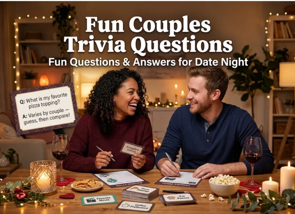 Fun Couples Trivia Questions for Date Night