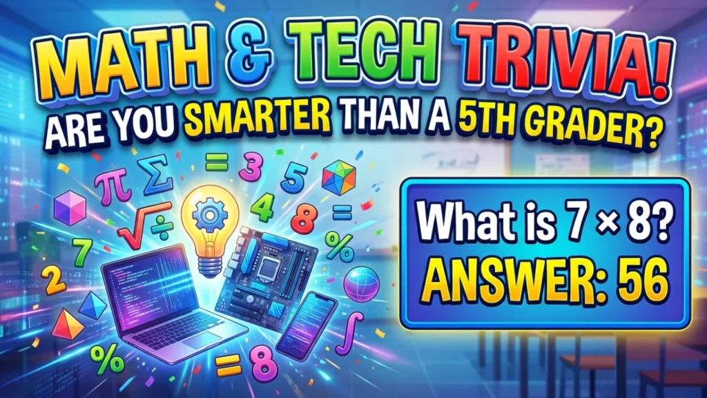 Geography & Science 5th Grade Trivia Questions and Answers