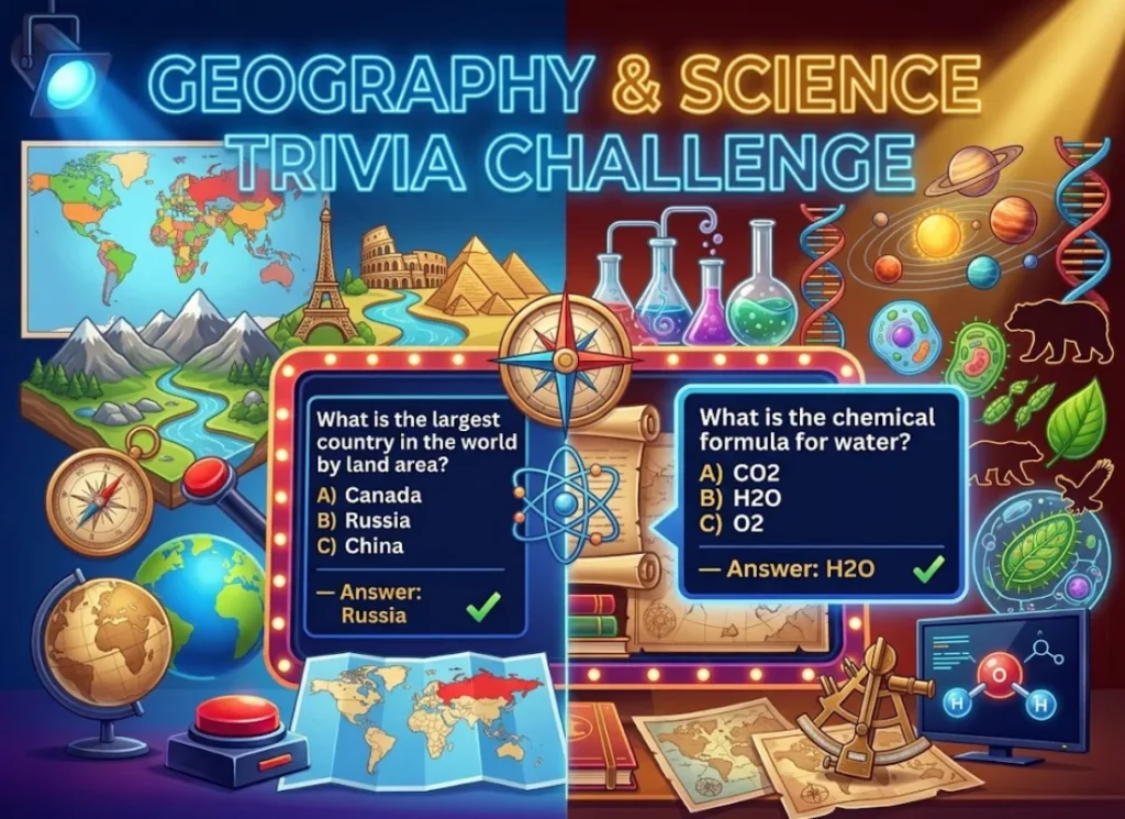 Geography Trivia Questions