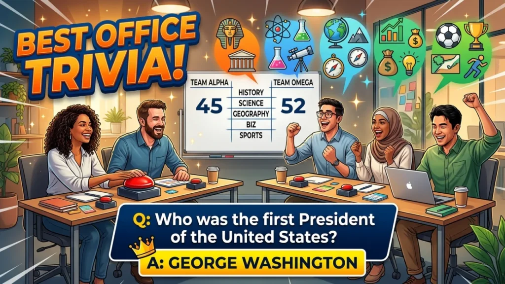 How Do You Play Water Cooler Trivia at Work?