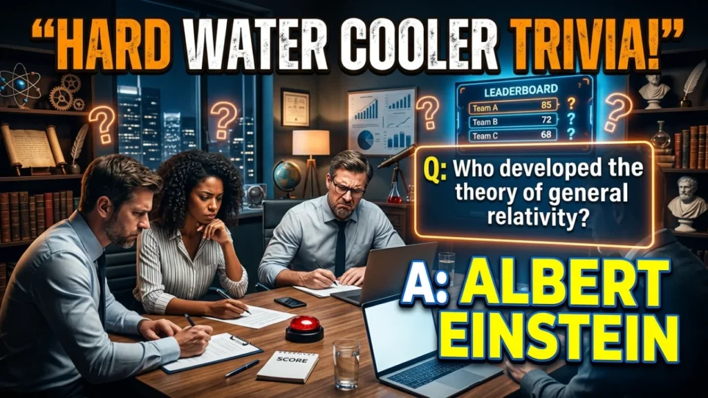 Tips for Hosting a Fun Water Cooler Trivia Game Night at the Office