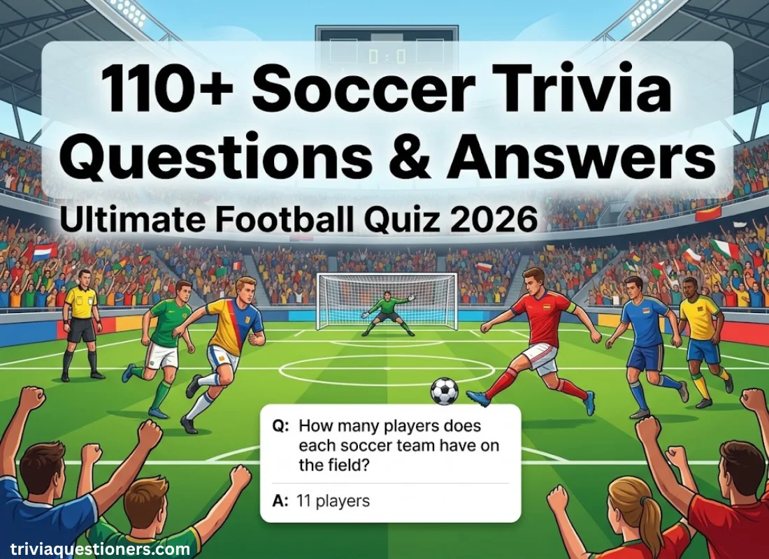 110+ Soccer Trivia Questions and Answers for the Ultimate Football Quiz (2026)