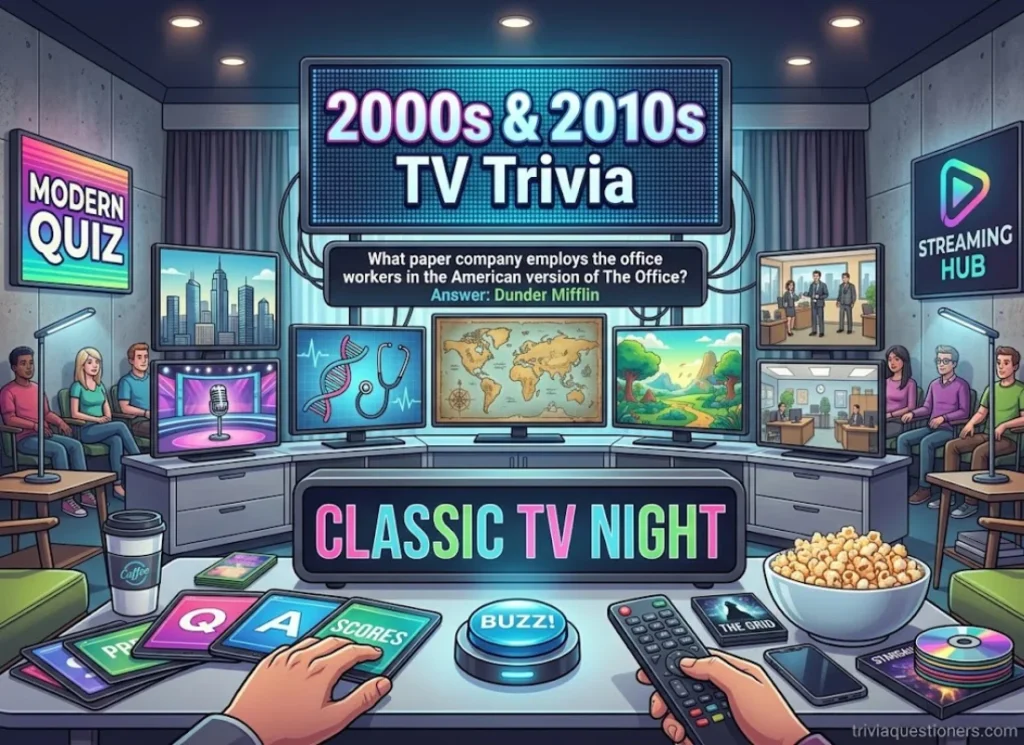 2000s and 2010s TV Trivia Questions and Answers
