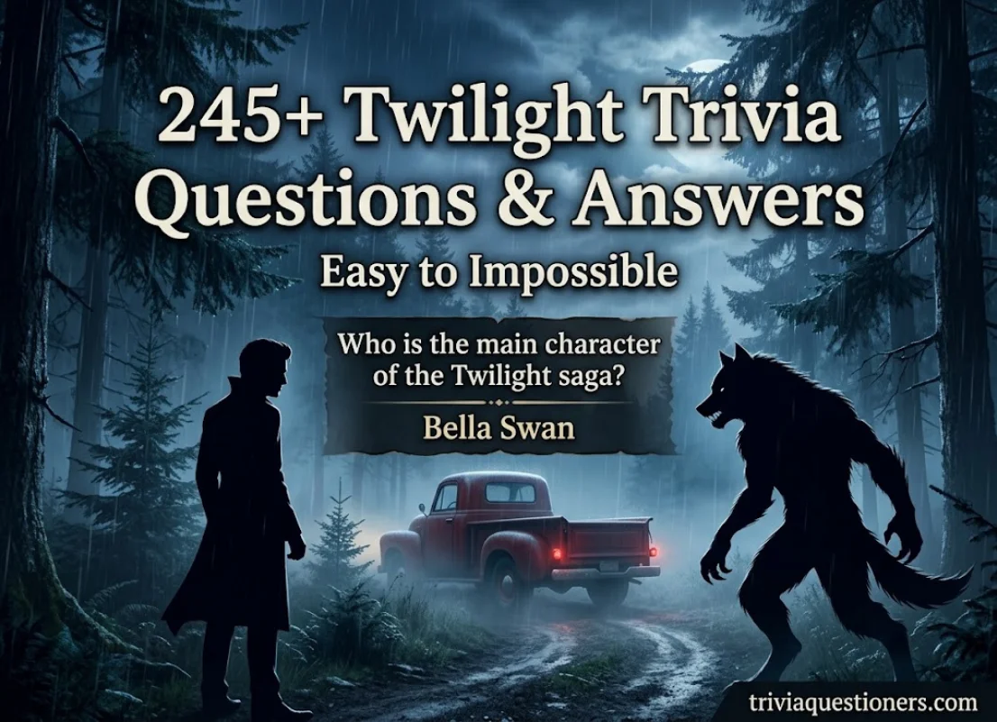 245+ Twilight Trivia Questions and Answers (Easy to Impossible)