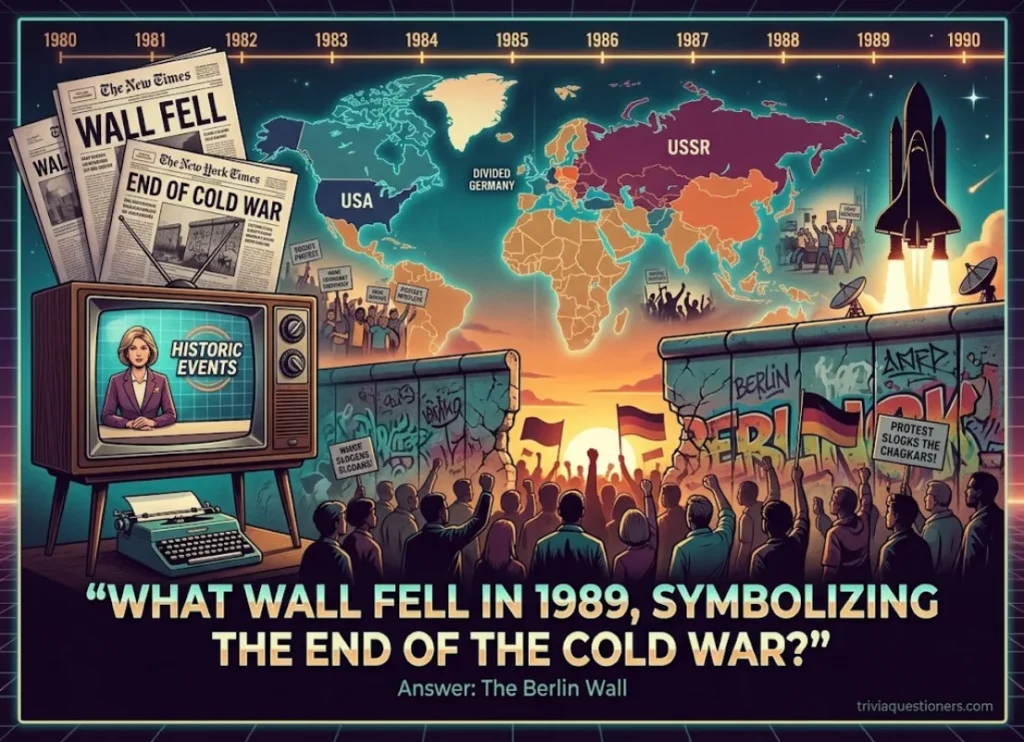 80s History & Major Events Trivia Questions and Answers