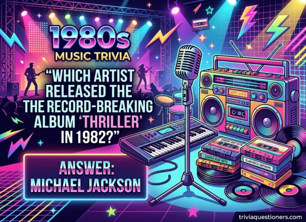 80s Music Trivia Questions and Answers