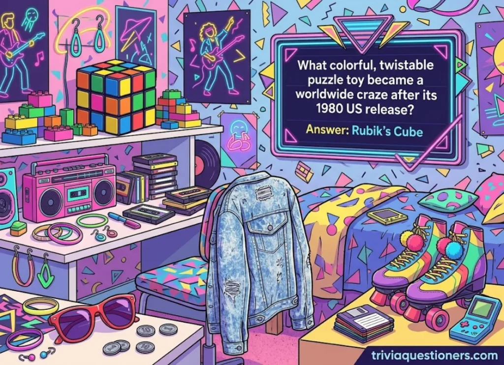 80s Toys, Fashion & Pop Culture Trivia Questions and Answers