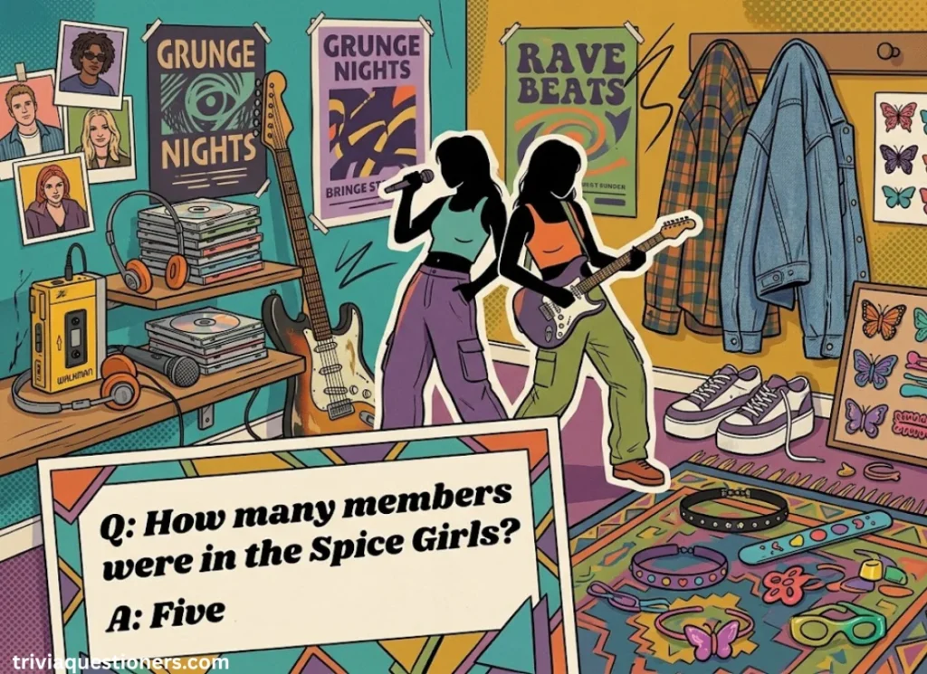 90s Music and Fashion Trivia Questions and Answers