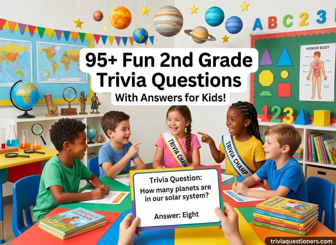 95+ Fun 2nd Grade Trivia Questions (With Answers for Kids!)