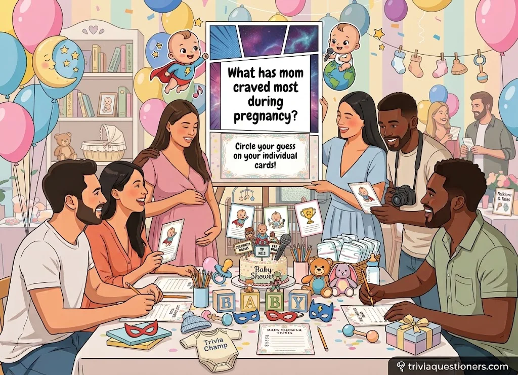 Baby Shower Trivia Questions About Mom and Dad