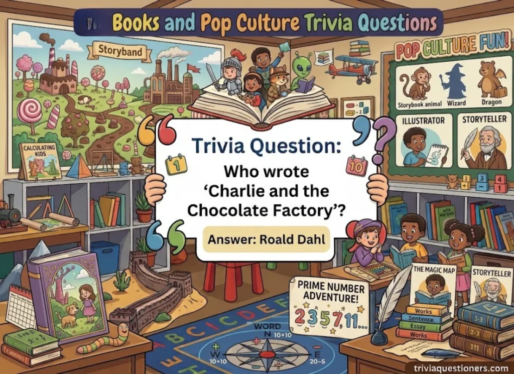 Books and Pop Culture Trivia Questions