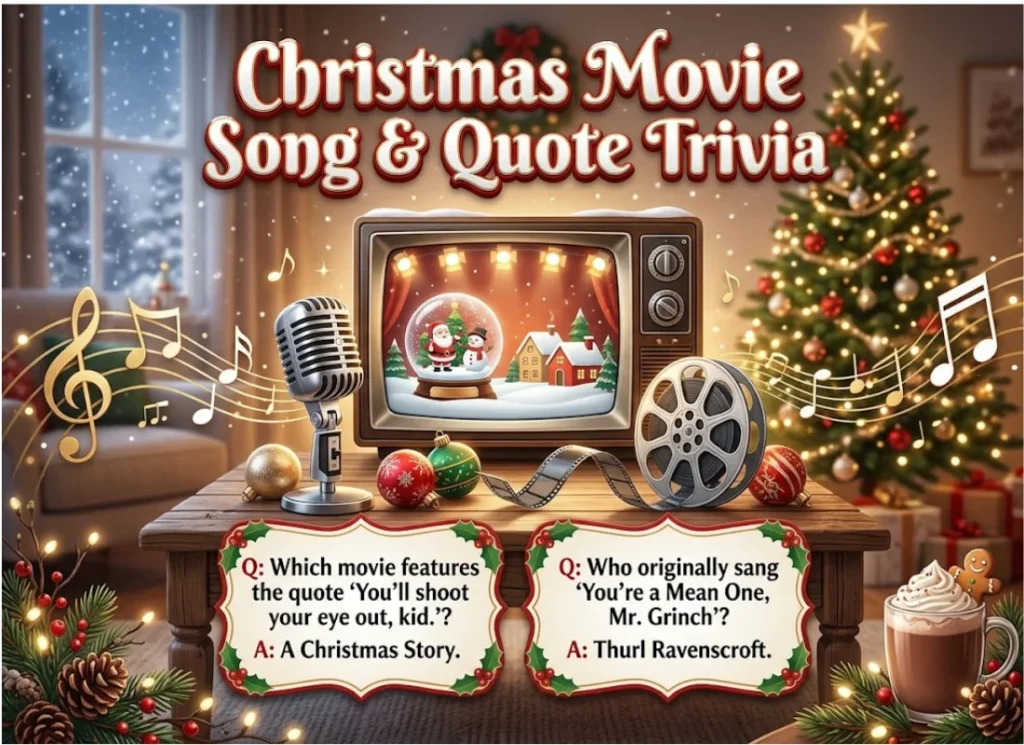 Christmas Movie Song & Quote Trivia Questions