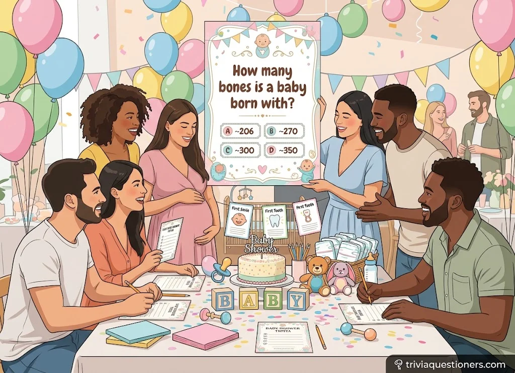 Easy Baby Shower Trivia Questions and Answers for All Ages