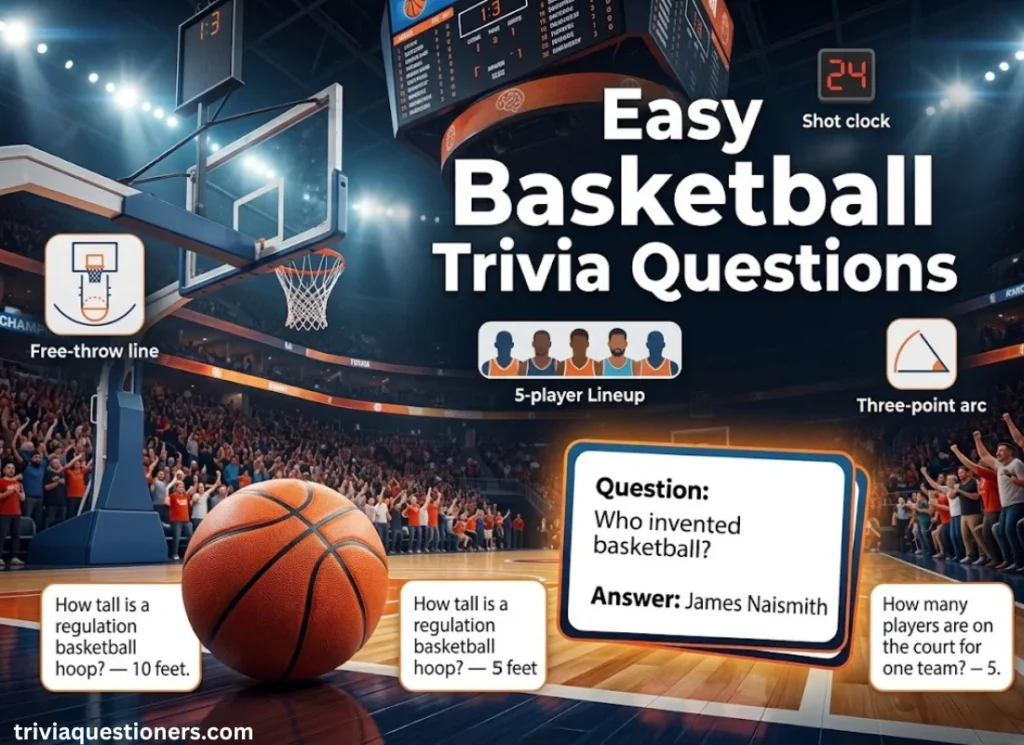 Easy Basketball Trivia Questions and Answers
