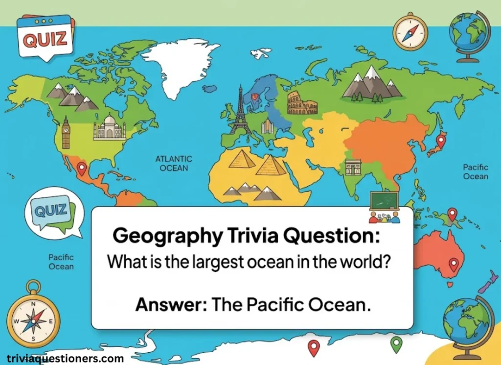 Easy Geography Trivia Questions and Answers