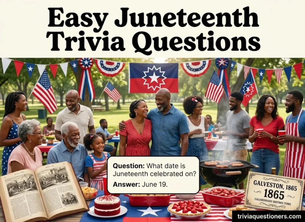 Easy Juneteenth Trivia Questions