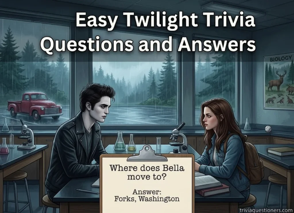 Easy Twilight Trivia Questions and Answers