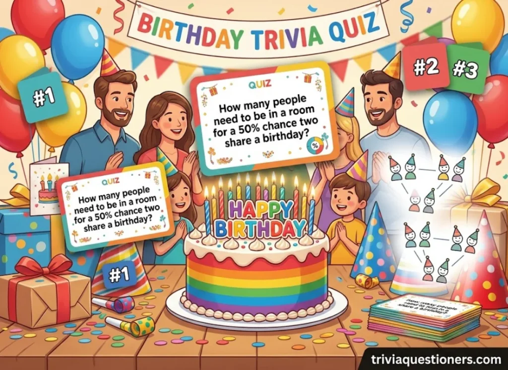 Fun & Easy Birthday Trivia Questions