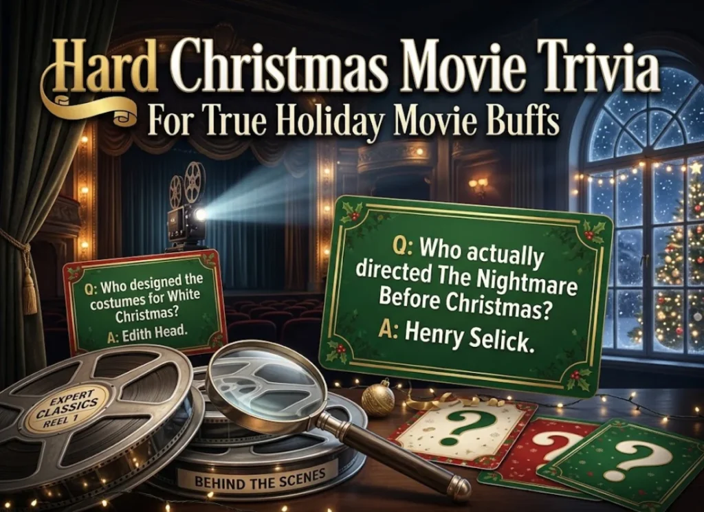 Hard Christmas Movie Trivia Questions for True Holiday Movie Buffs