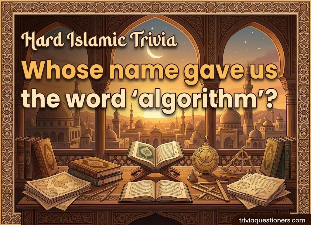 Hard Islamic Trivia Questions and Answers