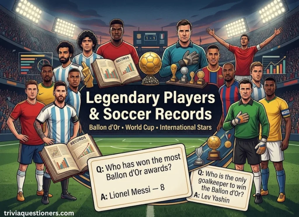 Legendary Players and Soccer Trivia Records