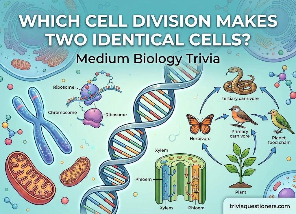 Medium Biology Trivia Questions and Answers