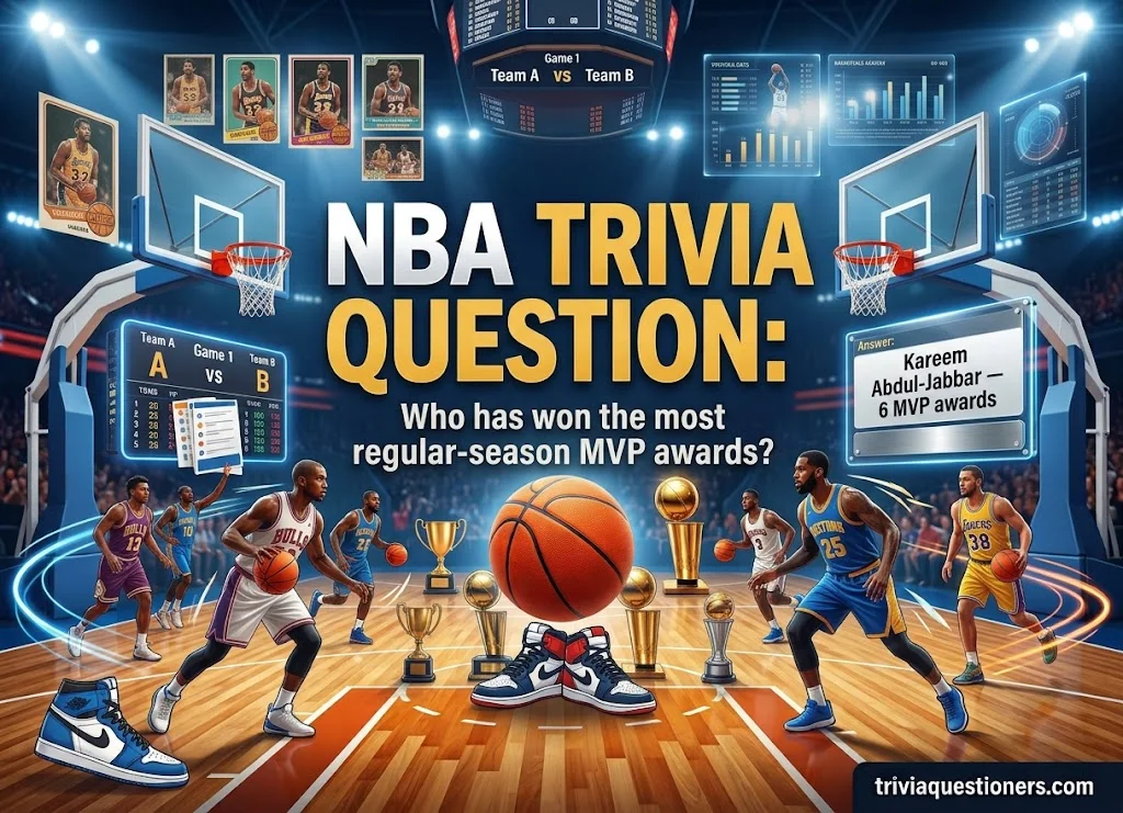 Medium NBA Trivia Questions and Answers