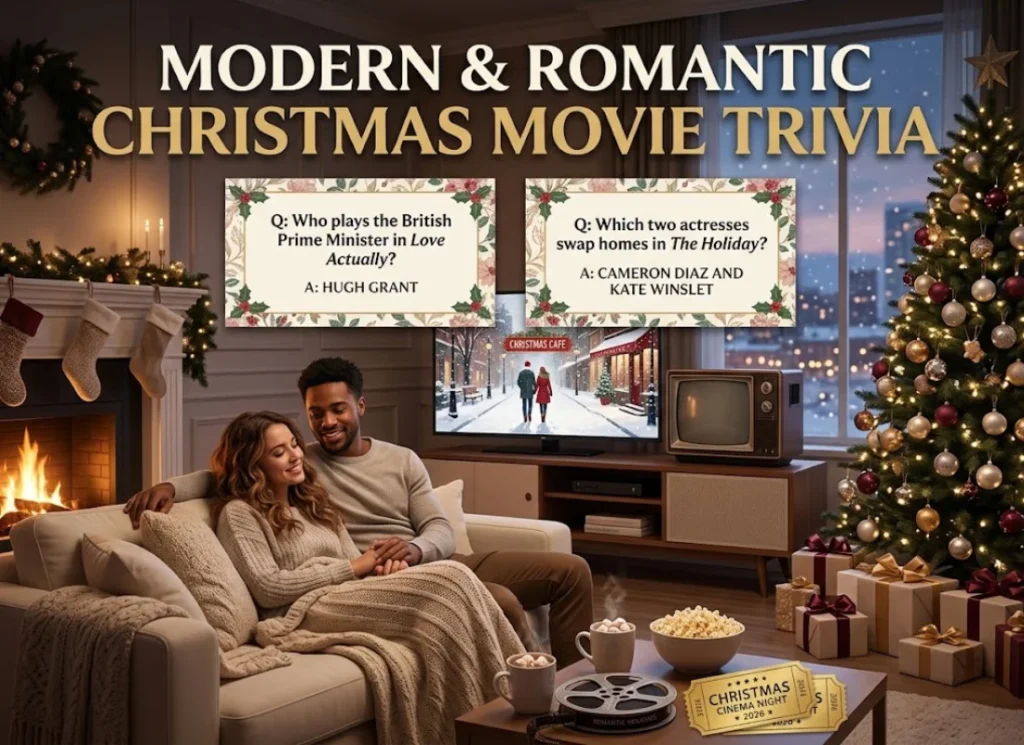 Modern & Romantic Christmas Movie Trivia Questions