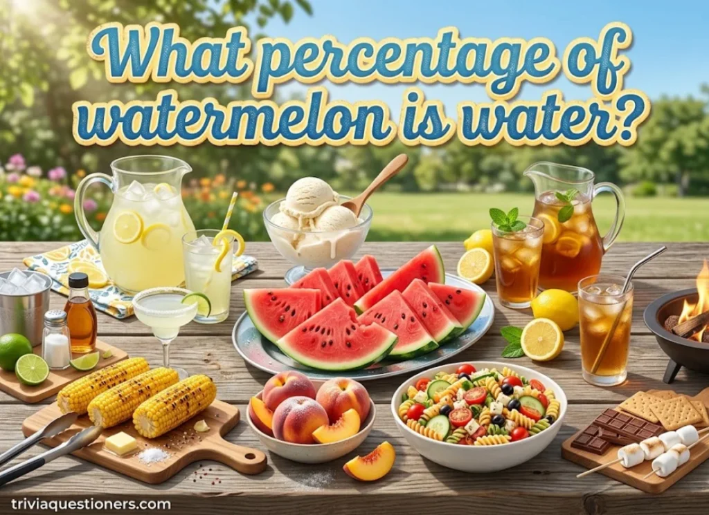 Summer Food and Drink Trivia Questions