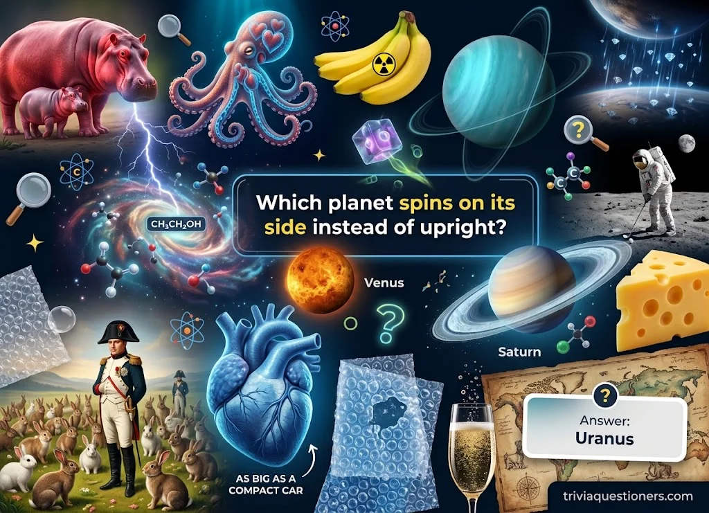 Weird Science and Nature Trivia Questions
