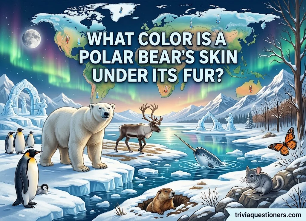 Winter Animals and Geography Trivia Questions