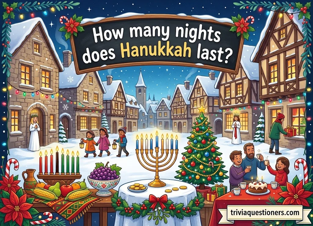 Winter Holiday and Tradition Trivia Questions
