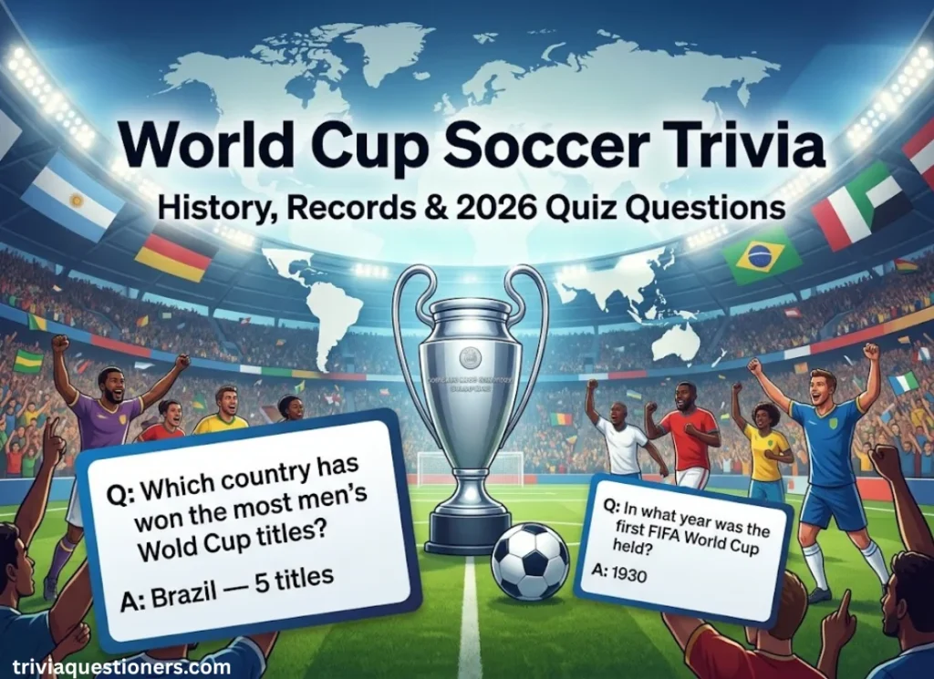 World Cup Soccer Trivia Questions and Answers