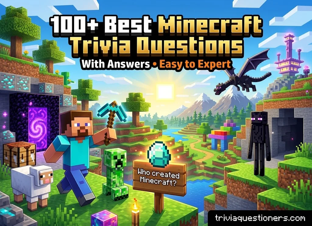 100+ Best Minecraft Trivia Questions (With Answers)