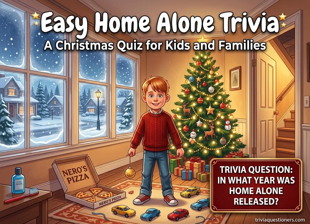 Easy Home Alone Trivia Questions for Kids and Families