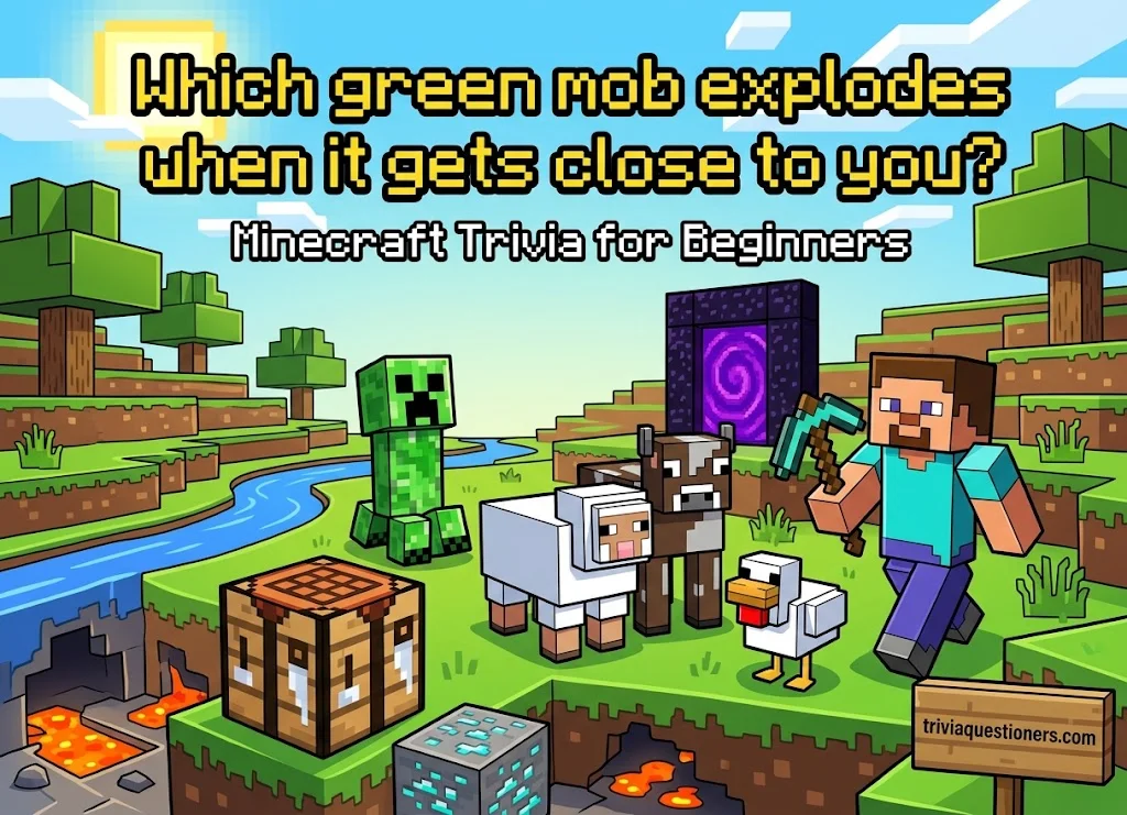 Easy Minecraft Trivia Questions for Kids and Beginners