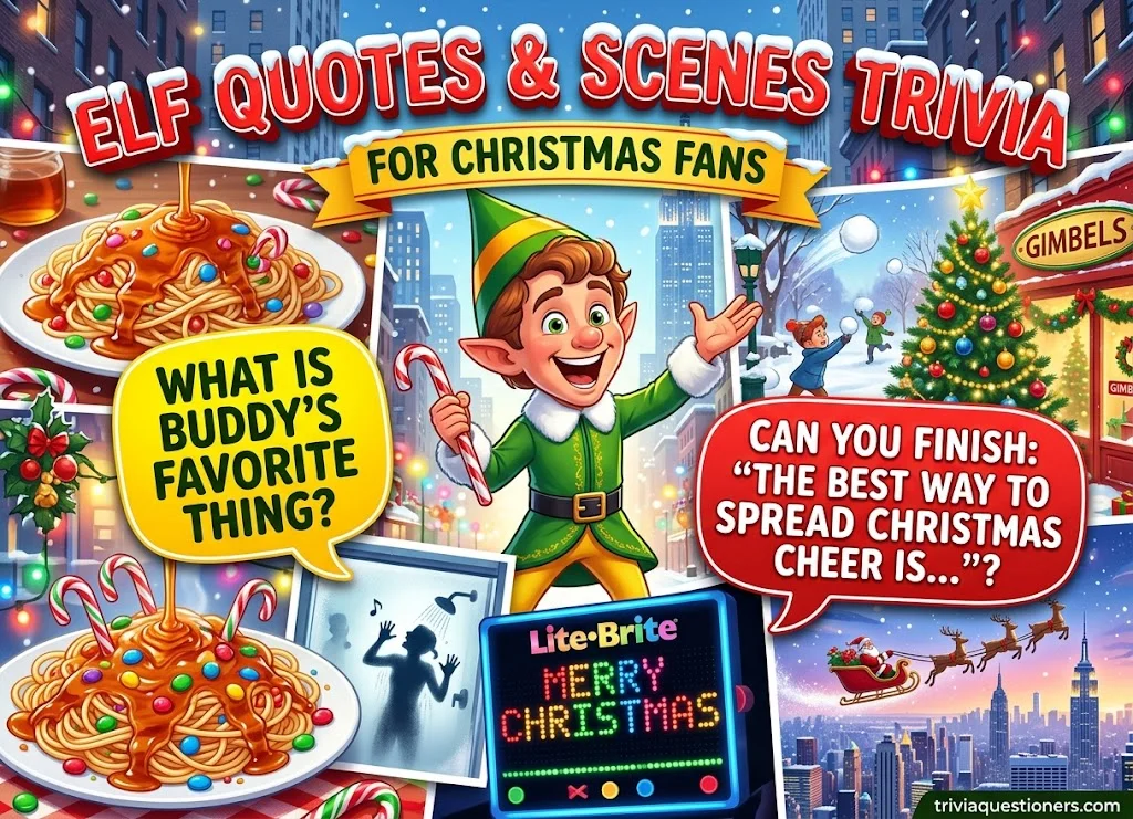 Elf Quotes and Scenes Trivia for Christmas Fans