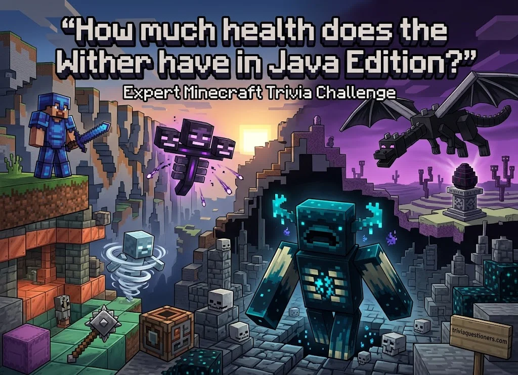 Hard Minecraft Trivia Questions for Experts
