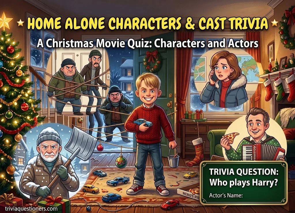 Home Alone Movie Trivia on Characters and Cast