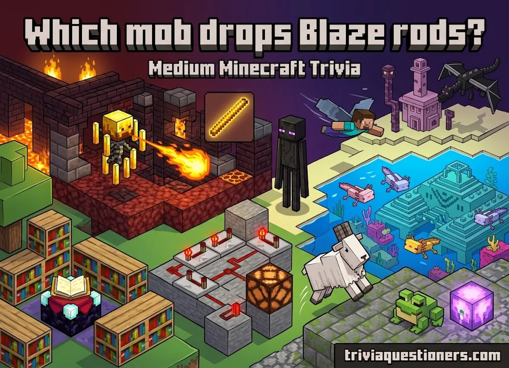 Medium Minecraft Trivia Questions With Answers