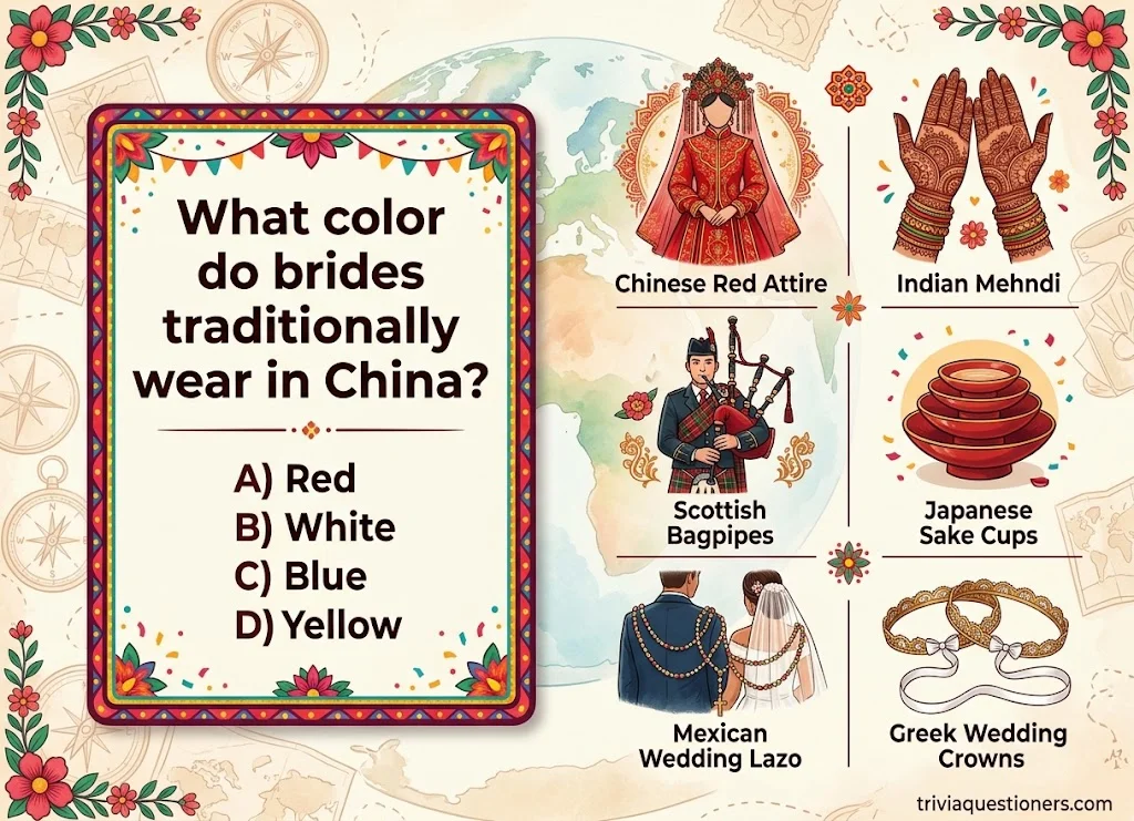 Wedding Trivia Around the World and Cultural Customs